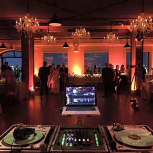 wedding dj for hire setup