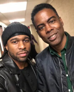 DJ Sparkx and Chris Rock